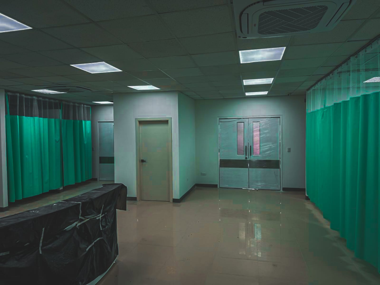 Habitación de hospital privado en El Trapiche Tegucigalpa.